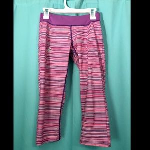 Girls Under Armour Capri Leggings